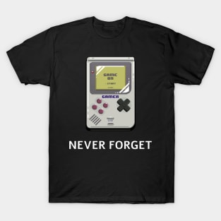 Never Forget Gameboy T-Shirt